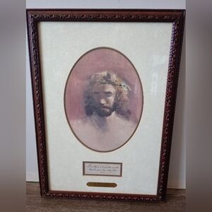 Thomas Kinkade - Jesus "Prince of Peace" 11x16 Framed with COA